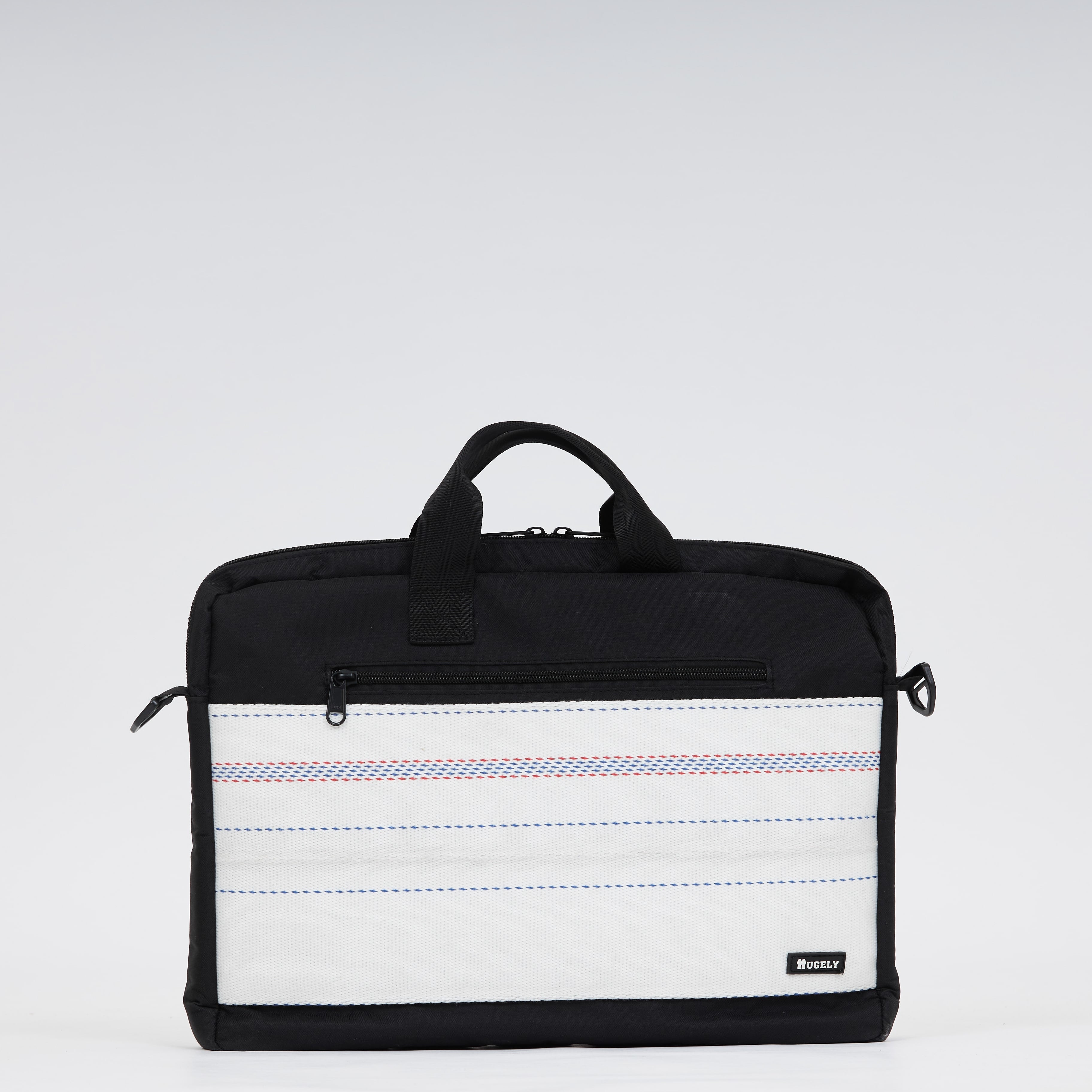 Handmade upcycled firehose bag and laptop bag. Sustainable and eco-friendly, we sell the bag on www.qacrafts.com