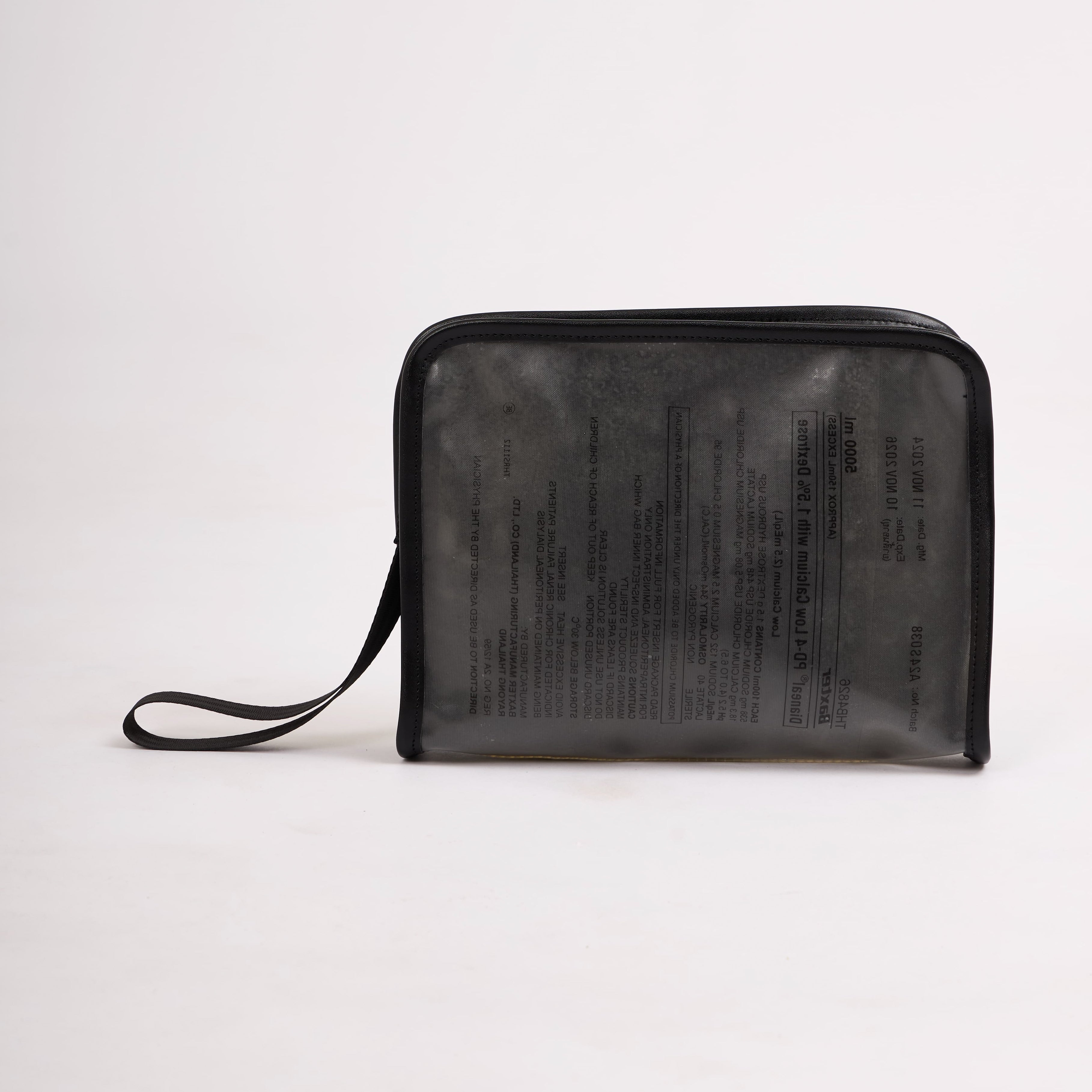 Dyophero lightweight sustainable pouch with wrist sling