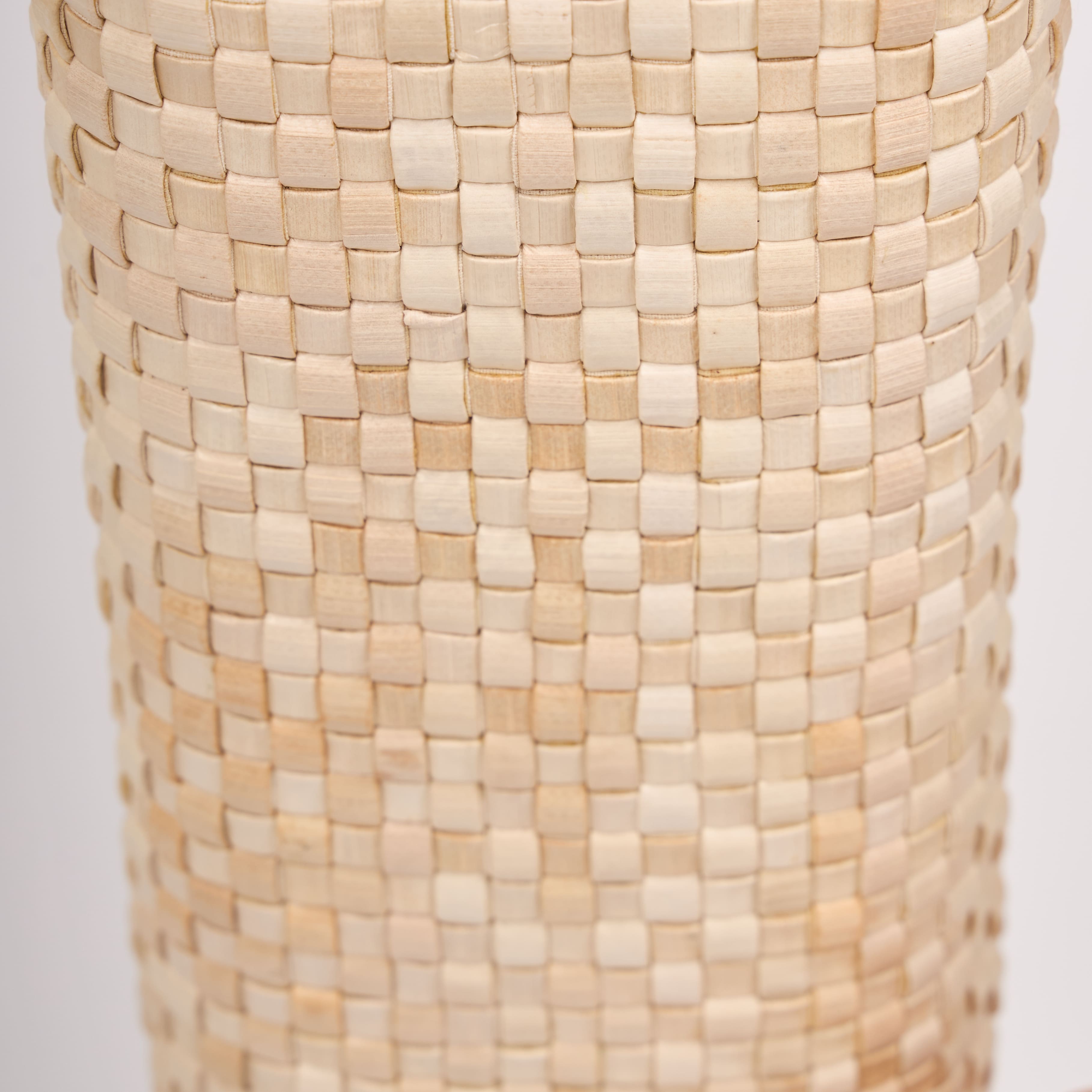 La Régente hand-woven banana leather bag with structured silhouette