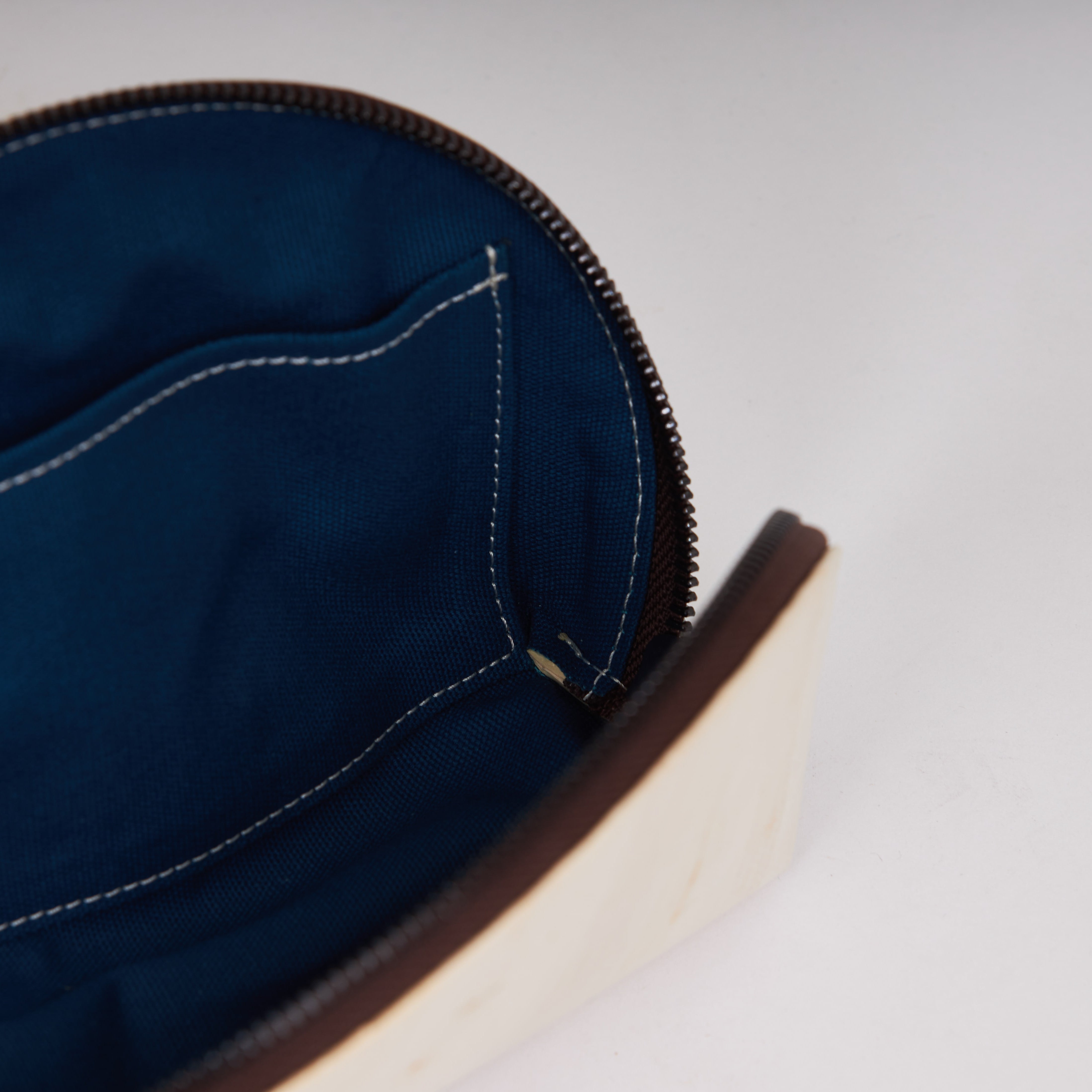 Nymphe Tanee, handmade of banana leather, a vegan, handmade, water resistant accessory. Discover more on www.qacrafts.com