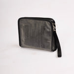 Dyophero lightweight sustainable pouch with wrist sling